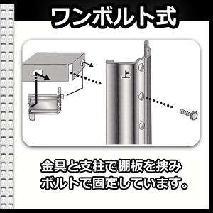 スチールラック 幅70cm RFL-744 5...の詳細画像3