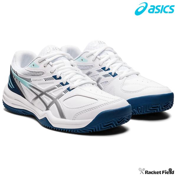 ソフトテニス シューズ アシックス COURT SLIDE 2 CLAY/OC 1042A147 オ...