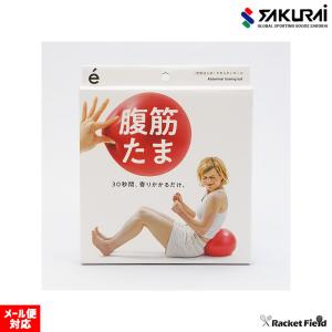 トレーニングボール ジムボール 腹筋たま サクライ erugam 54147 直径25cm 筋トレグッズ 腹筋 体幹 内もも ヒップ 太もも引き締め｜racket-field