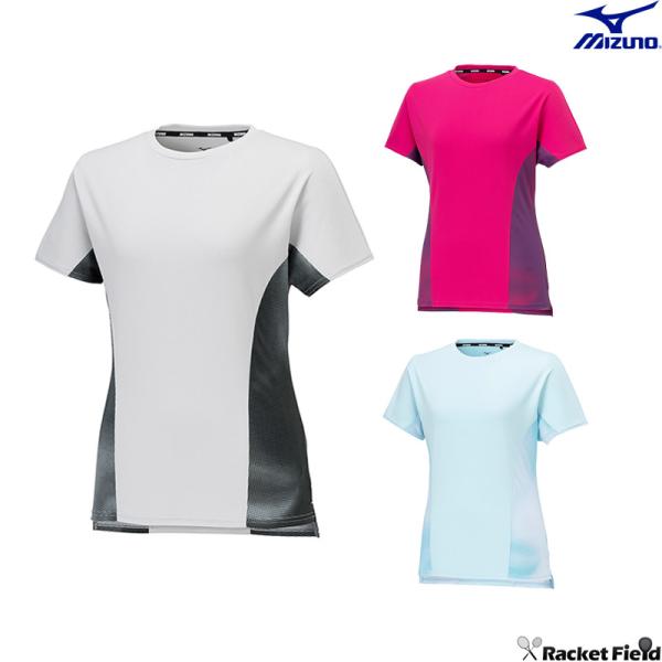 ソフトテニス バドミントン ウェア ミズノ MIZUNO ゲームシャツ 62JAB205 ラケットス...