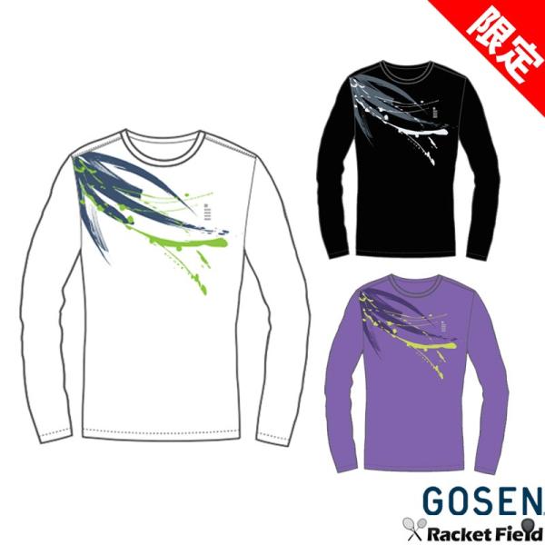 数量限定 ソフトテニス ウェア ゴーセン GOSEN 春企画昇華ロングスリーブTシャツA JPT53...