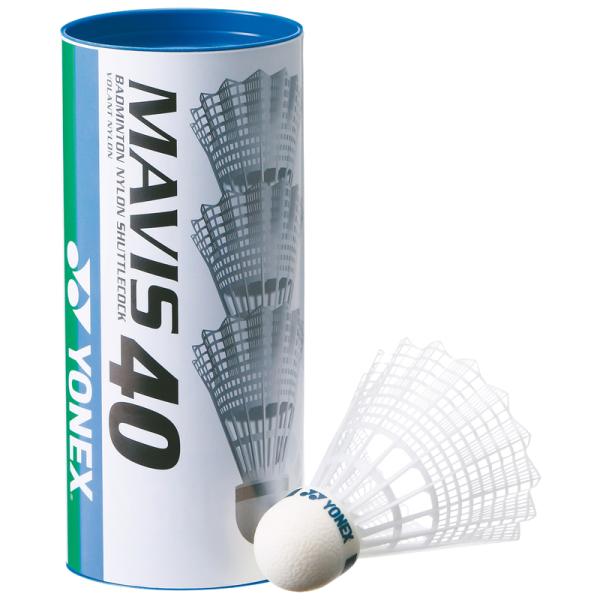 ヨネックス YONEX ナイロン バドミントン シャトル メイビス40BP (3ケ入り) 【バドミン...