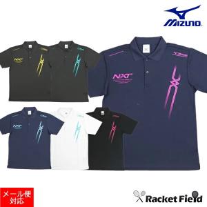 ソフトテニス ウェア ポロシャツ ミズノ MIZUNO オリジナル ポロッシャツ /Ｎ-ＸＴライン【バドミントン ポロシャツ バドミントン ウェア】メンズ ユニセックス