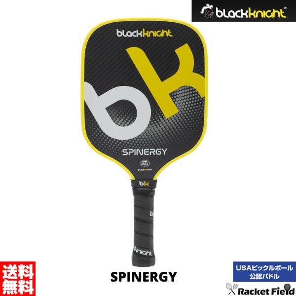 ピックルボール パドル 1本 ブラックナイト PP-9126 SPINERGY ミドルクラスモデル ...