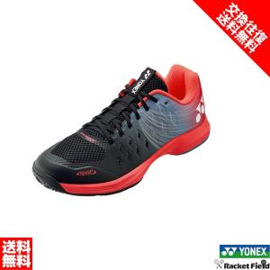 ソフトテニス シューズ ヨネックス YONEX パワークッション エアラスダッシュ4ワイドGC SHTAD4WG クレー・砂入り人工芝用 ローカット 4Eワイド設計｜racket-field