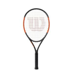 【在庫限り】Wilson (ウィルソン) BURN25S バーン25S  (WRT534000) 【ガット張り上がり】 ジュニア用テニスラケット (専用カバー付)｜racket-shop-f