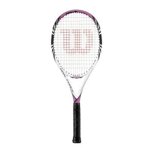 【国内正規品】【在庫処分】Wilson (ウィルソン) TIDAL FORCE PINK 105  [WRT712320] テニスラケット　軽量　女性　ジュニア　ピンク｜racket-shop-f