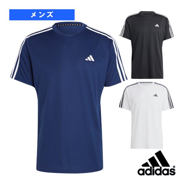 アディダス オールスポーツウェア『メンズ/ユニ』 トレインエッセンシャルズベース3ストライプスTシャ...