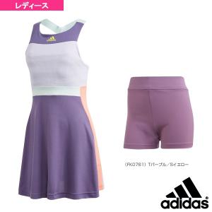 アディダス テニス バドミントンウェア レディース Dress Heat Rdy ゲームドレス インナースパッツ付 Gll28