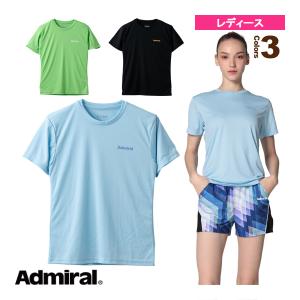 アドミラル『Admiral』 テニス・バドミントンウェア『レディース』 バックヘリテージドライTシャツ/レディース『ATLA325』｜racket