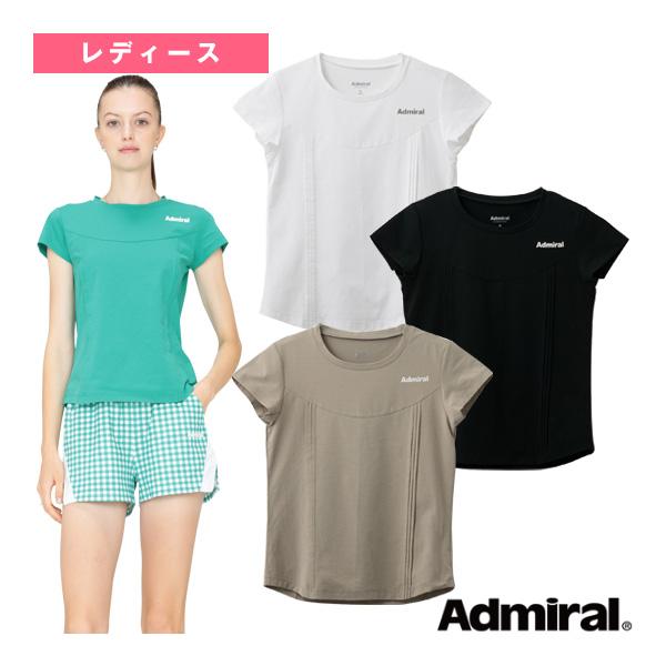 アドミラル『Admiral』 テニス・バドミントンウェア『レディース』 フロントピンタックTシャツ/...