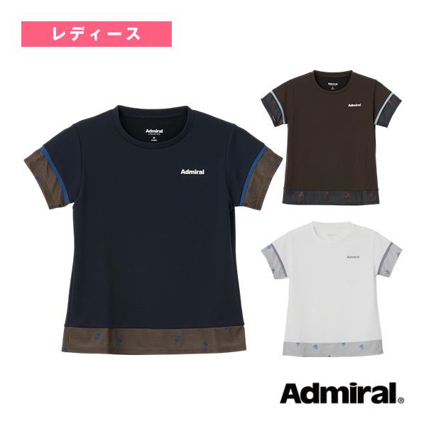 アドミラル『Admiral』 テニスウェア『レディース』 ブロッキングフラワーチェックTシャツ レデ...