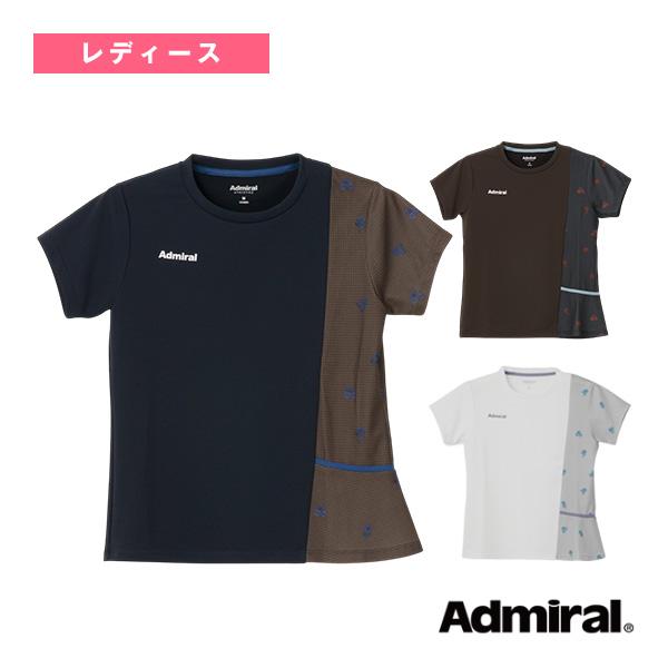 アドミラル『Admiral』 テニスウェア『レディース』 アシンメトリーフラワーチェックTシャツ レ...