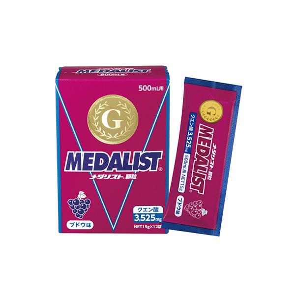 アリスト オールスポーツサプリメント・ドリンク メダリスト ブドウ味 500ml用 15g×12袋 ...