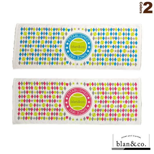 blan ＆ co. テニスアクセサリ・小物 ボールロゴ/スポーツタオル『BCT006』