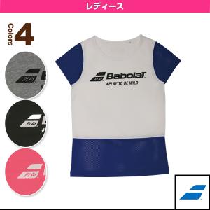 (5%OFFクーポン）バボラ テニス・バドミントン ウェア『レディース』 Tシャツ/レディース『BAB-8731W』｜racket