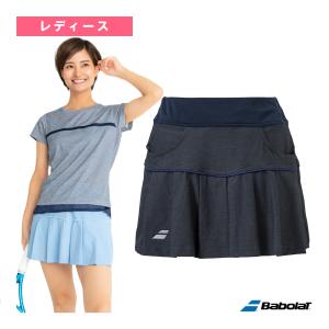 バボラ テニス・バドミントン ウェア『レディース』 PURE RANGE/デニムライクスコート/PURE DENIMLIKE SKORT/レディース『BWG4425』｜racket