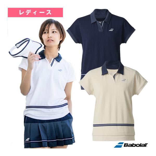 バボラ テニスウェア『レディース』 ピュアレンジ 半袖シャツ SHORT SLEEVE SHIRT ...