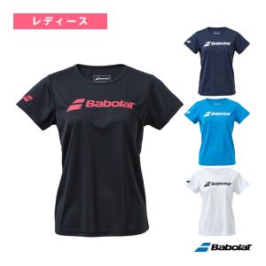 (5%OFFクーポン）バボラ テニス・バドミントン ウェア『レディース』 CLUB RANGE/半袖プラクティスシャツ｜racket