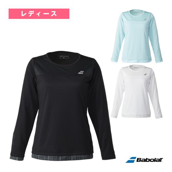 バボラ テニスウェア『レディース』 ピュア ロングスリーブシャツ/PURE LONG SLEEVE ...