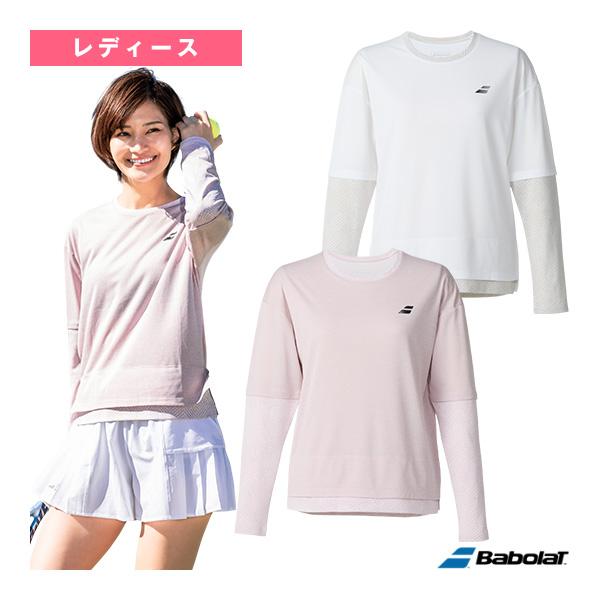 バボラ テニスウェア『レディース』 VSレンジ 長袖シャツ LONG  SLEEVE SHIRT レ...
