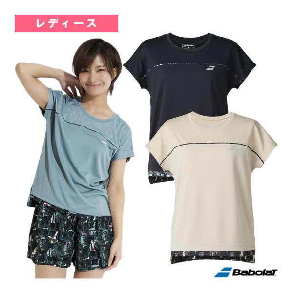 バボラ テニスウェア『レディース』 ピュアレンジ 半袖シャツ SHORT SLEEVE SHIRT ...