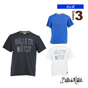 バルデマッチ テニス・バドミントンウェア『メンズ/ユニ』 デザインロゴTシャツ/メンズ『BDM-B1105』｜ラケットプラザ
