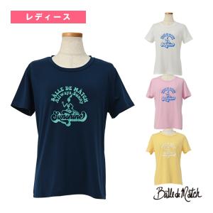 バルデマッチ バックプリントTシャツ BDM-E1211-100 Balle de match