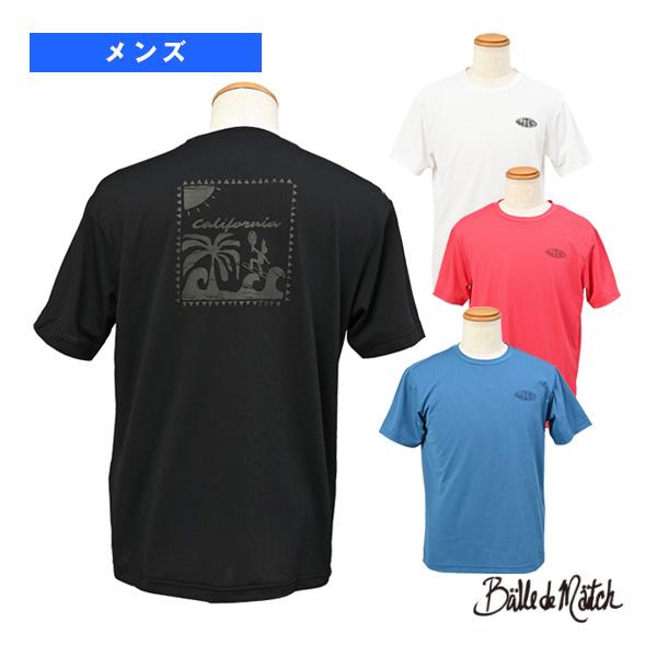 バルデマッチ テニスウェア『メンズ/ユニ』 スタンププリントTシャツ/メンズ『BDM-E1106』