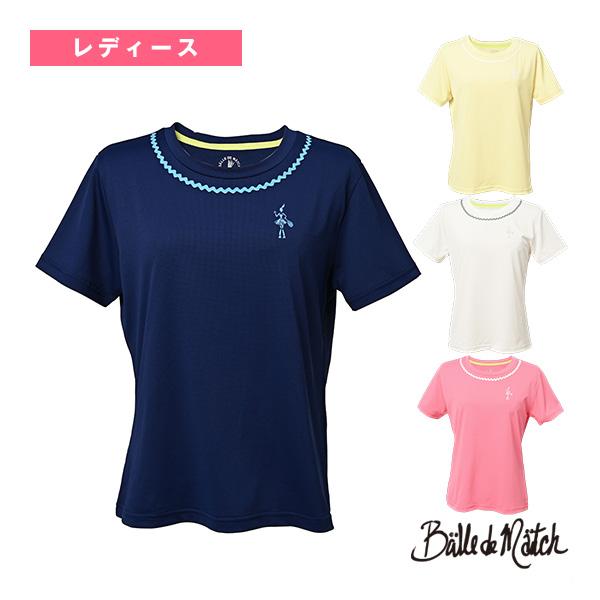 バルデマッチ テニスウェア『レディース』 バック柄Tシャツ レディース BDM-F1211