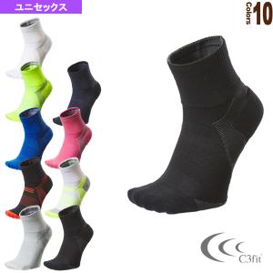 シースリーフィット オールスポーツ ウェア 『メンズ/ユニ』 アーチサポートクォーターソックス/Arch Support Quarter Socks/ユニセックス 『GC20301』｜racket