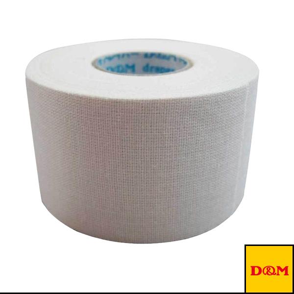 D＆M オールスポーツサポーターケア商品 ドレイパーコットンテープ 幅38mm 非伸縮性 DC-38
