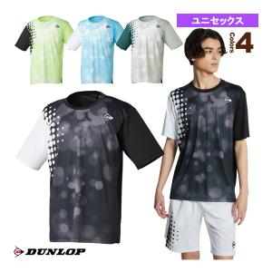 ダンロップ テニス・バドミントン ウェア『メンズ/ユニ』 ゲームシャツ/ユニセックス『DAP-1340』｜racket