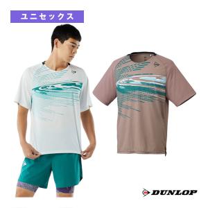 ダンロップ テニスウェア『メンズ/ユニ』 ゲームシャツ ユニセックス DAP-1501｜racket