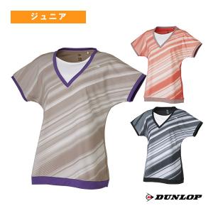 ダンロップ テニスウェア『ジュニア』 ゲームシャツ ガールズ DAP-1520W｜racket