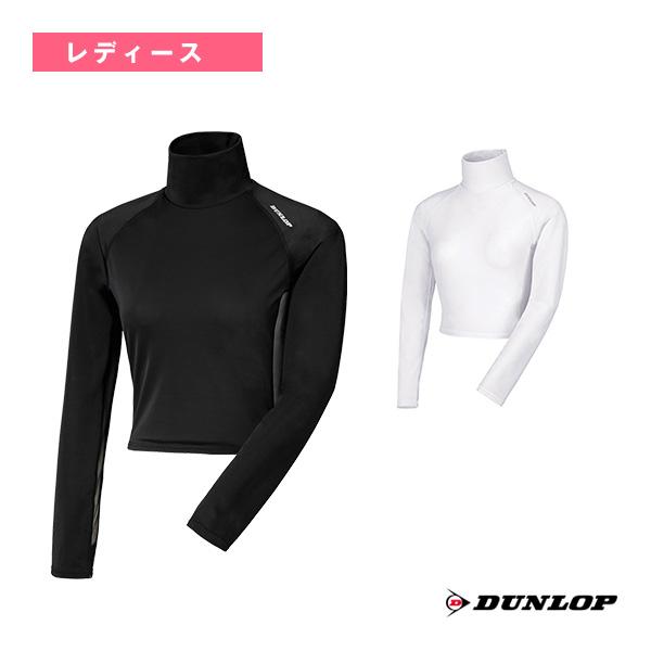 ダンロップ テニス・バドミントンアンダーウェア UVカット アンダーウェア 長袖ハイネック ハーフ丈...