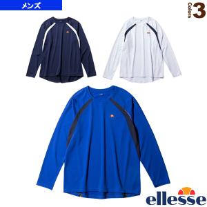 エレッセ 人気 テニス バドミントンウェア メンズ ユニ ロングスリーブツアープラスクルー Plus Em09308 Tour Ls Crew