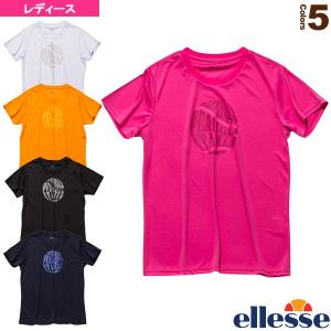 エレッセ テニス バドミントンウェア レディース テニスボールティー 記念日 Ball Eml Tennis Tee