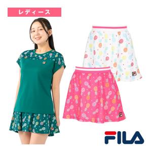 FILA（フィラ） テニスウェア レディース スコート VL2944 2024FW