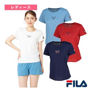 FILA（フィラ） テニスウェア レディース ゲームシャツ VL7507 2023SS