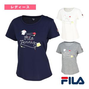 FILA（フィラ） テニスウェア レディース ゲームシャツ VL7507 2023SS