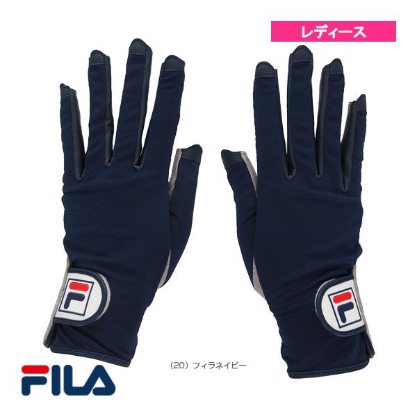 フィラ テニスアクセサリ・小物 テニスグローブ/ネイルスルータイプ/穴あき/両手用/レディース『FL...