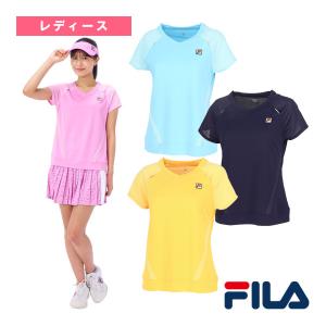FILA（フィラ） テニスウェア レディース ゲームシャツ VL2847 2024SS