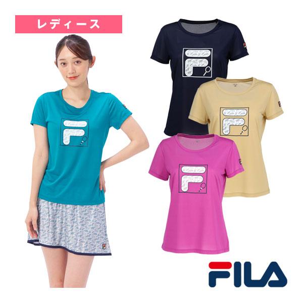 フィラ テニス・バドミントンウェア『レディース』 グラフィックTシャツ/レディース『VL2880』