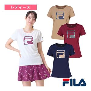 FILA フィラ テニスラケット柄 グラフィックTシャツ VL2941 20