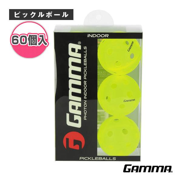 ガンマ ピックルボールボール フォトンインドアボール PHOTON INDOOR BALL 60P ...