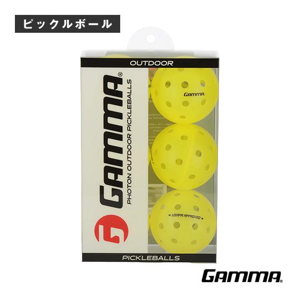 ガンマ ピックルボールボール フォトンアウトドアボール PHOTON OUTDOOR BALL 6P...