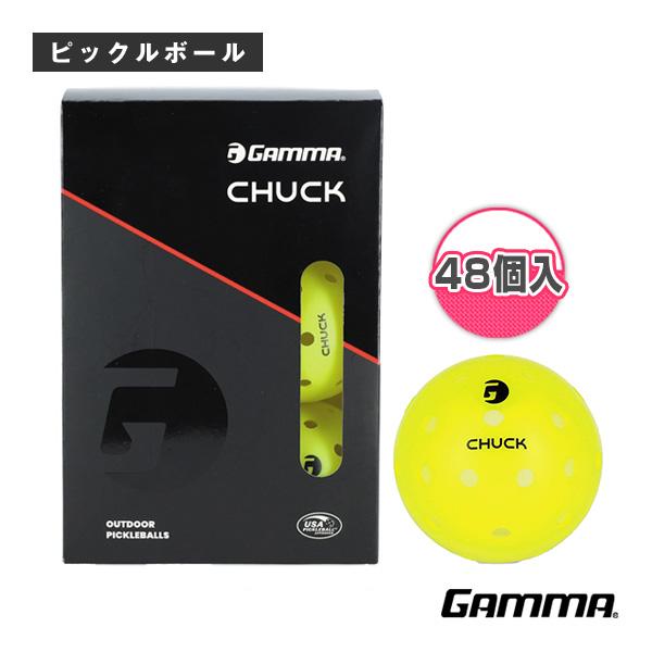 ガンマ ピックルボールボール チャックアウトドアボール CHUCK OUTDOOR BALL 48P...