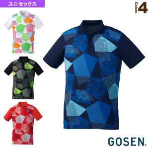 ゴーセン テニス・バドミントン ウェア 『メンズ/ユニ』 ゲームシャツ/ユニセックス 『T1900』｜racket