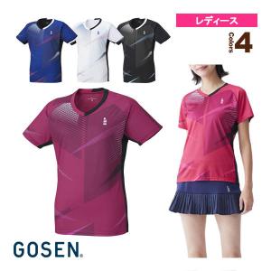 GOSEN（ゴーセン） レディースゲームシャツ T2513 2025AW バドミントン
